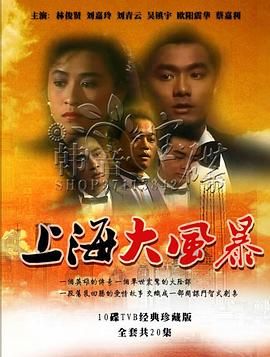 上海大风暴普通话版 1989 电视剧 海报