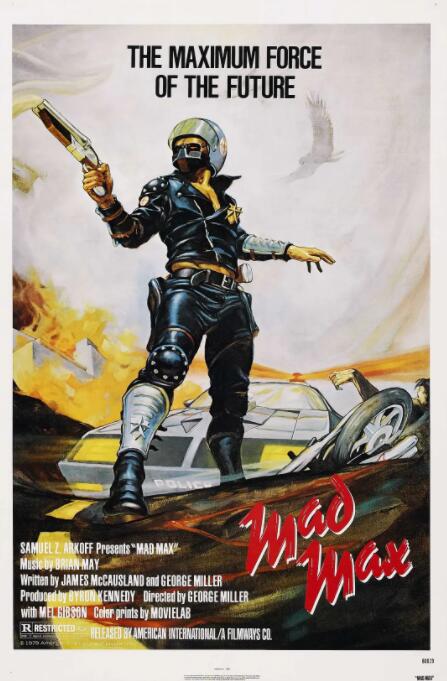疯狂的麦克斯 1979 电影 海报